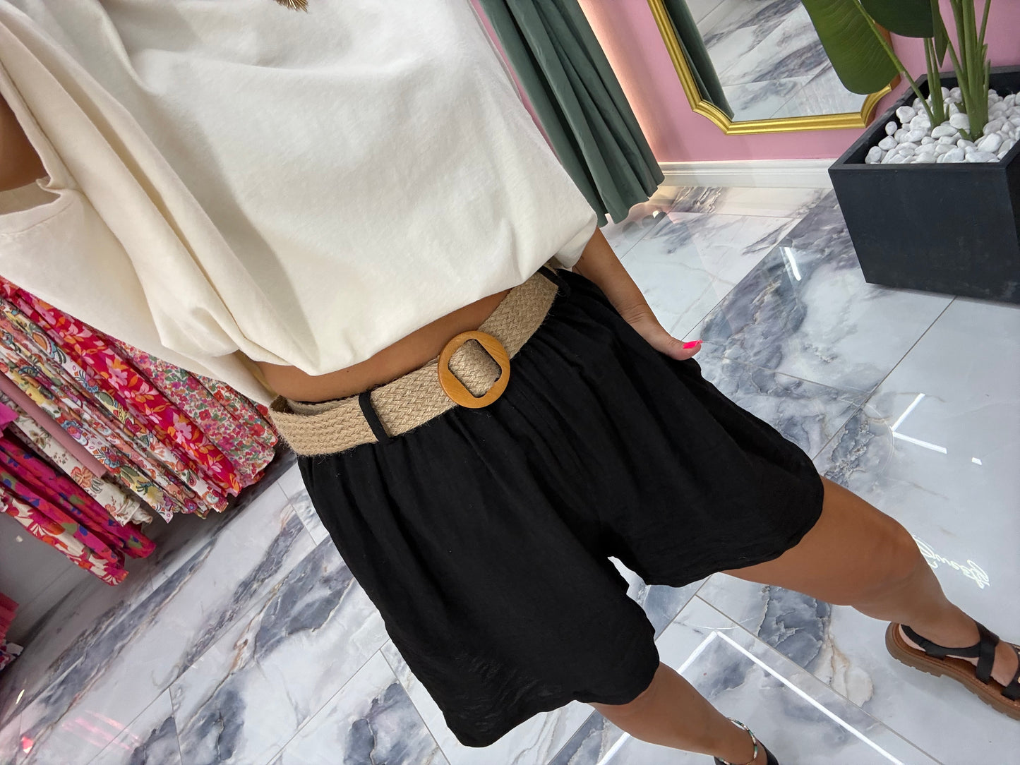 Short SOLIS Noir