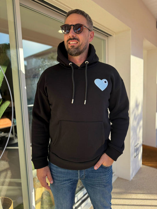 Sweat CŒUR NOIR