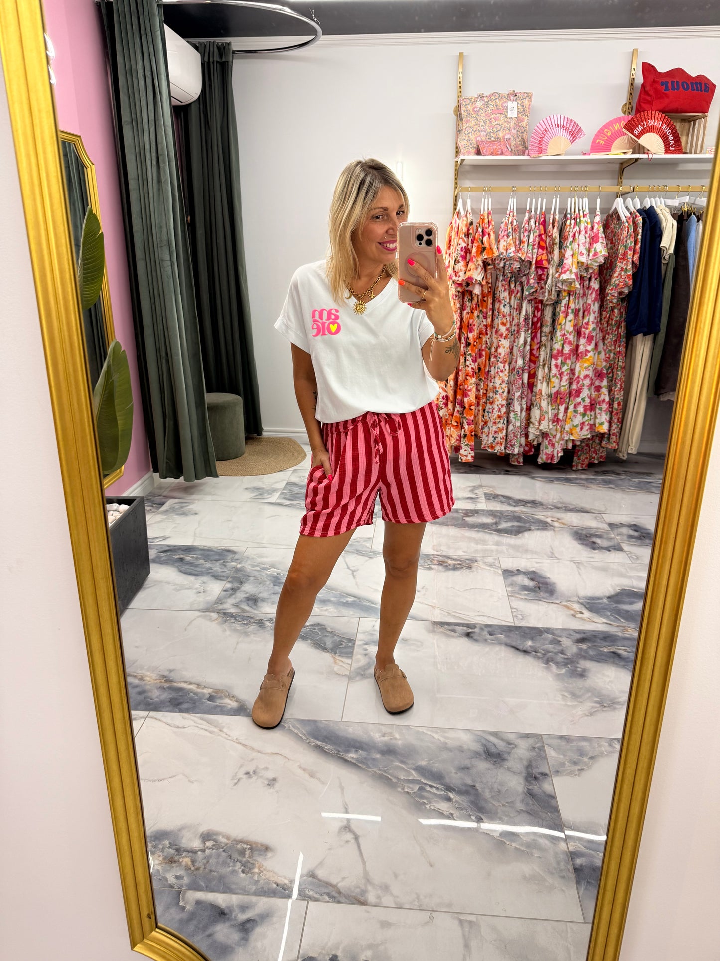 Short gaze de coton FELICIE