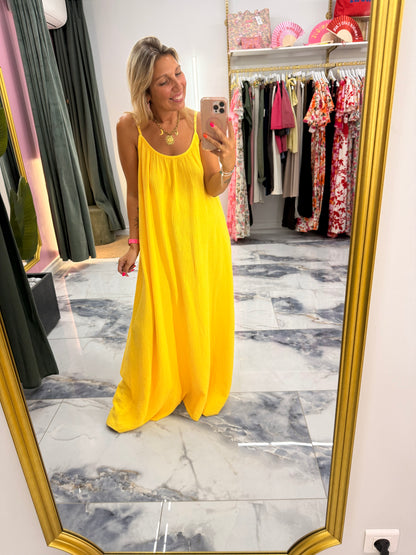 Robe AMALIA jaune