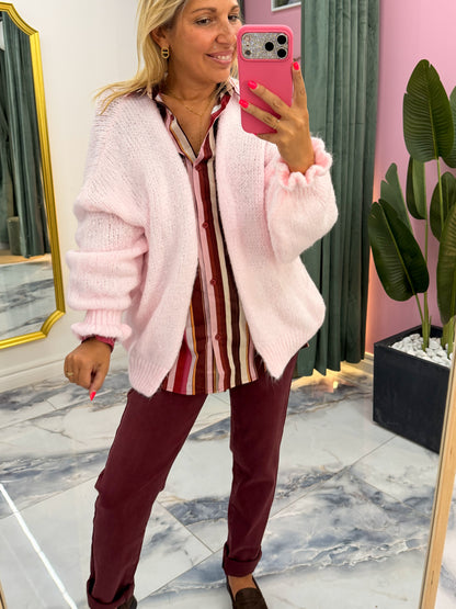 Gilet APPOLINE rose