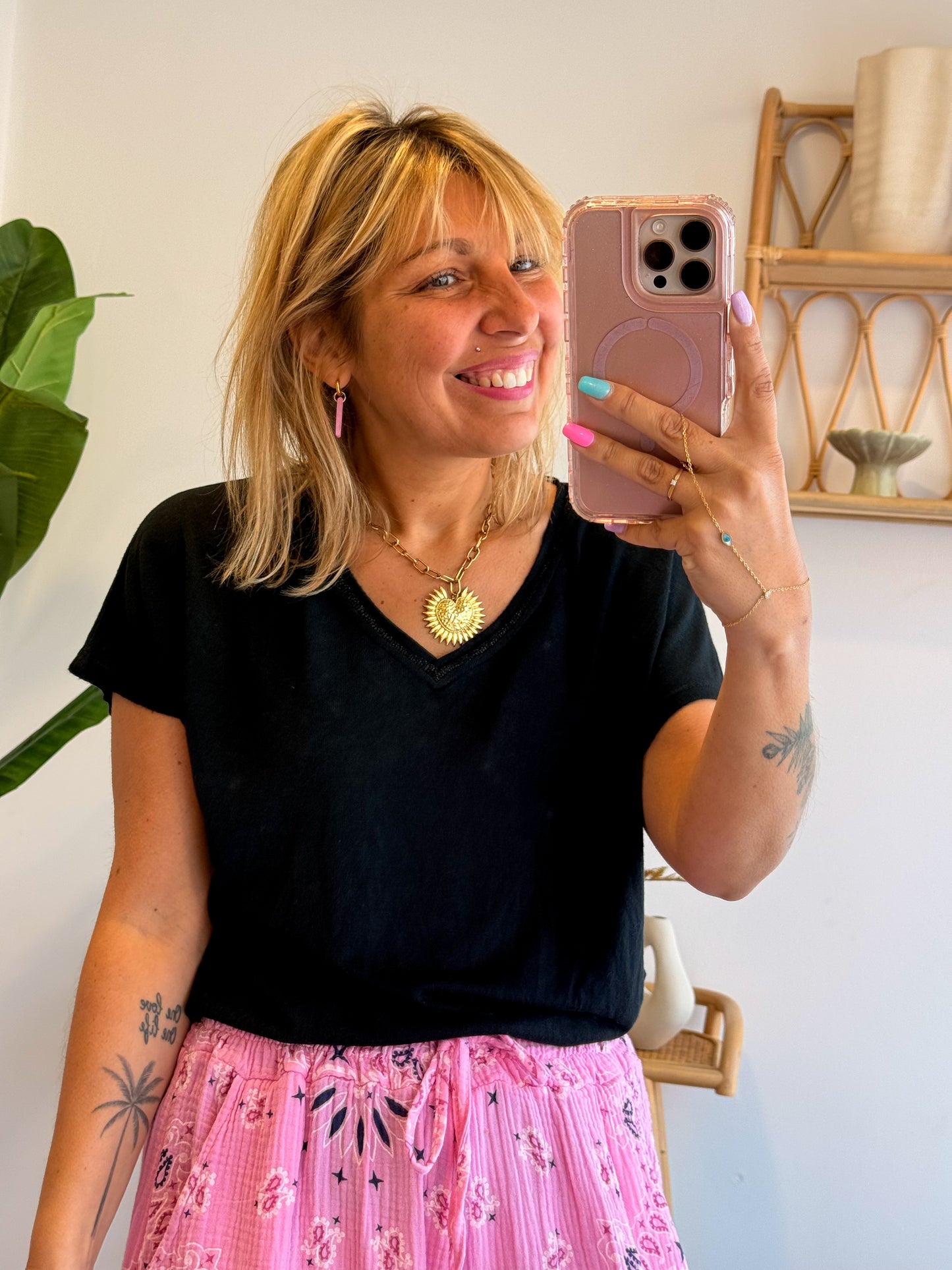 T-shirt JULIETTE noir