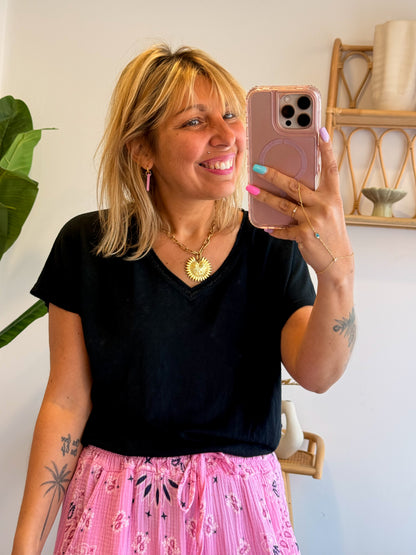 T-shirt JULIETTE noir