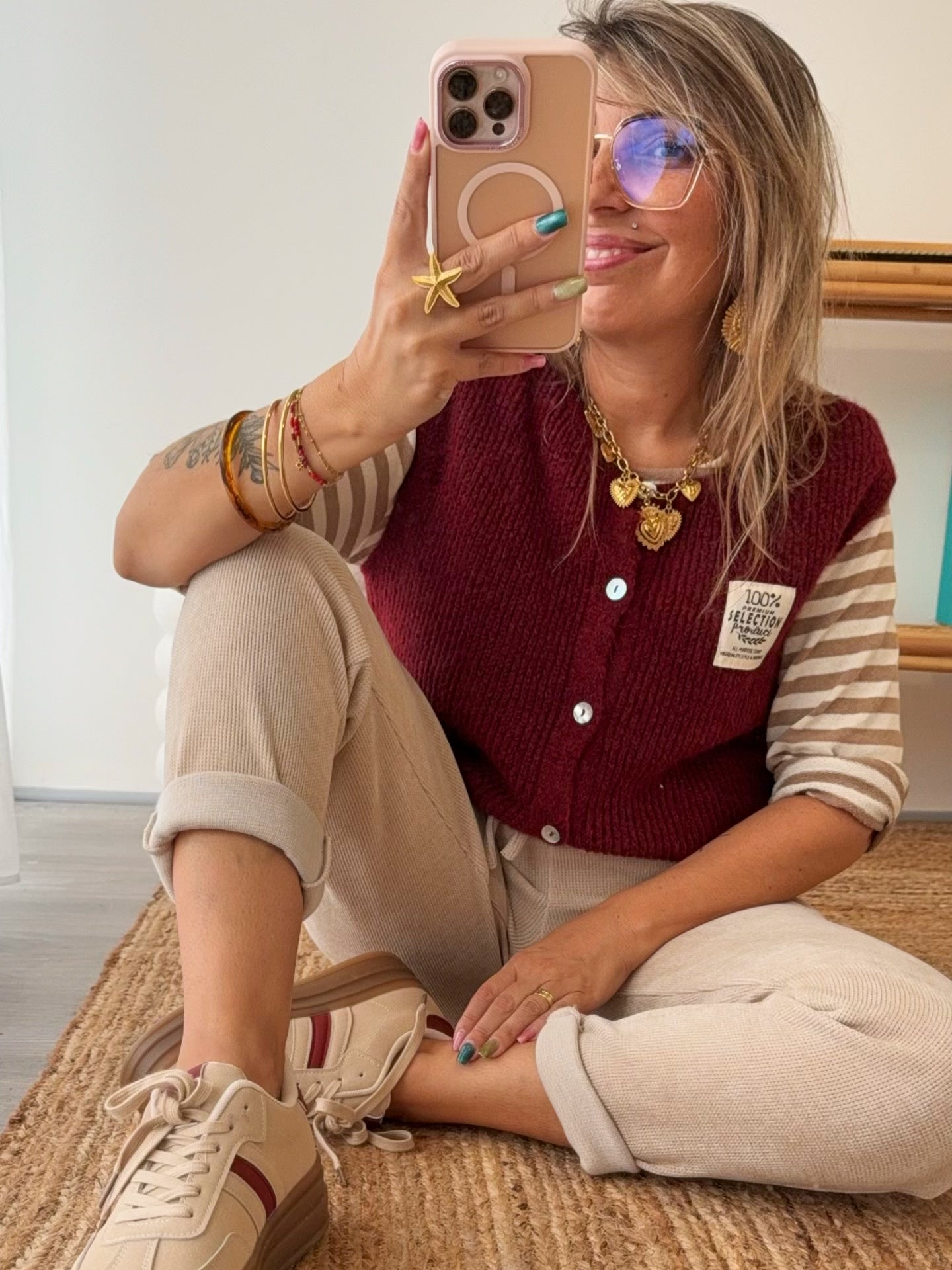 T-shirt ISOLA beige