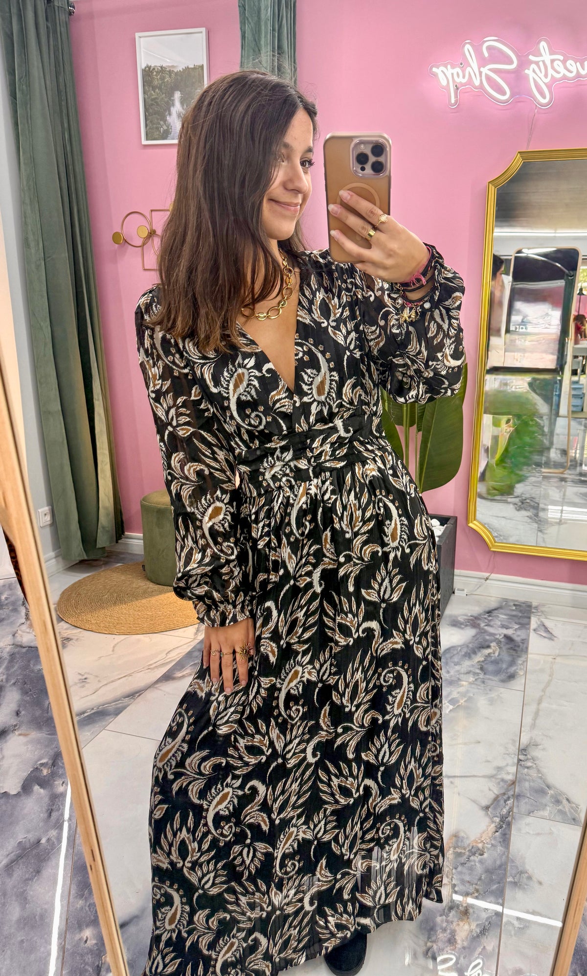 Robe longue AZELIE