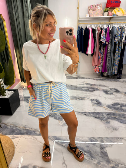 Short SORBET bleu