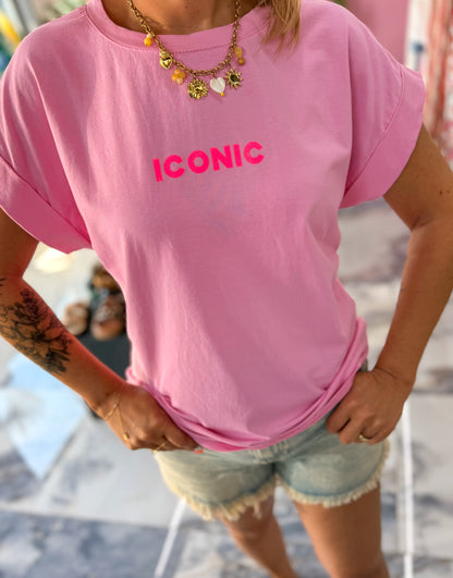 T-shirt ICONIC Rose