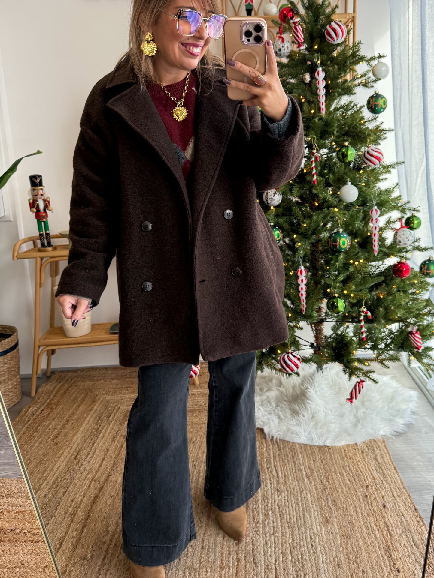 Manteau AURORE marron