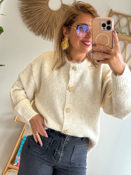 Cardigan ASTREA beige