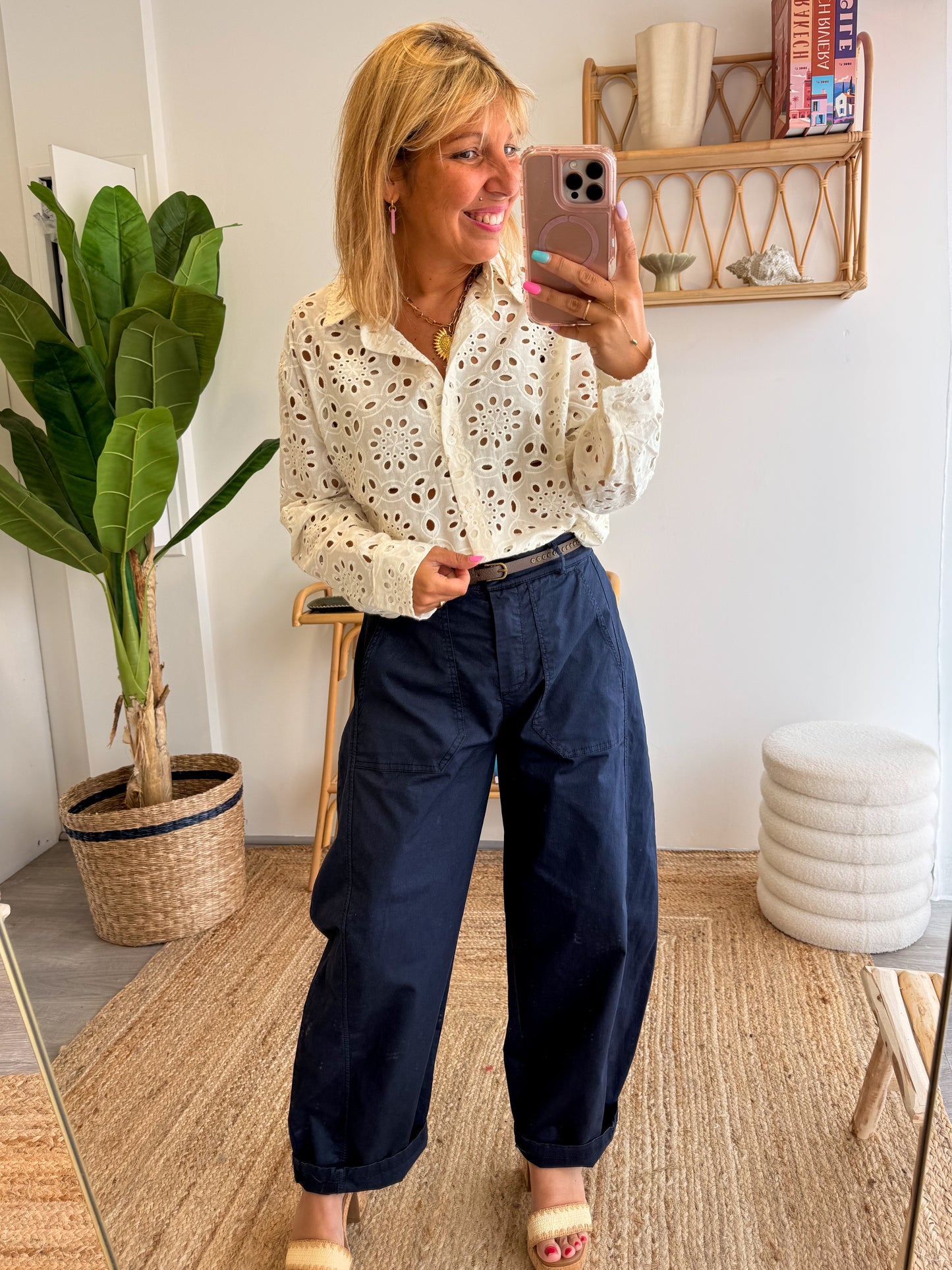 Pantalon ROMY Marine