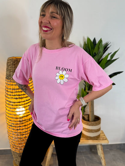 T-shirt BLOOM rose 🌼