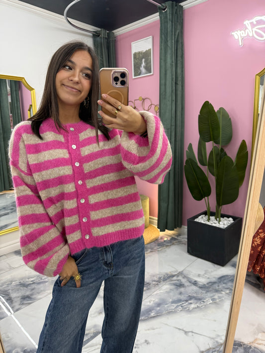 Gilet SUZON rose
