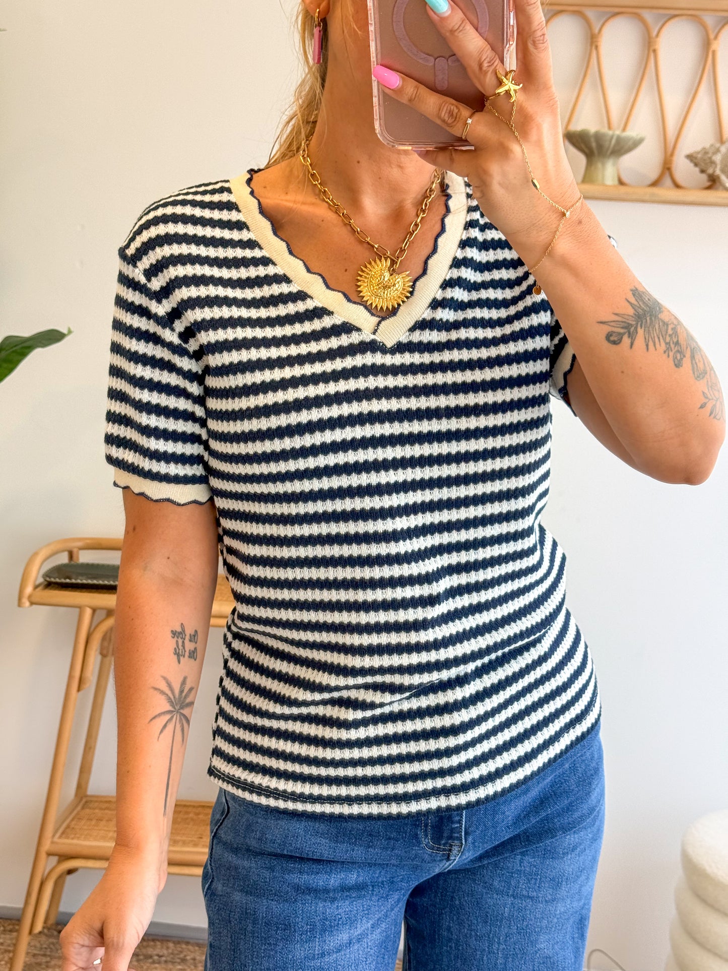 Top maille ANDRINE