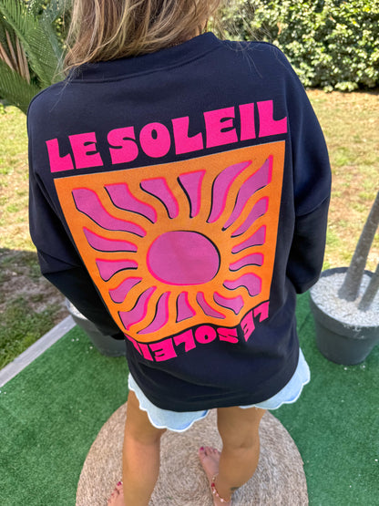 Sweat SOLEIL marine -précommande envoi a partir du 27/08