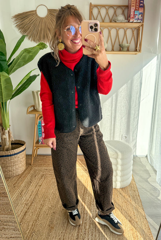 Gilet COZY noir