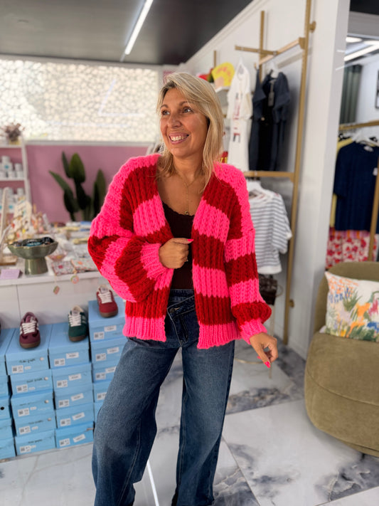 Gilet BONNIE Fushia