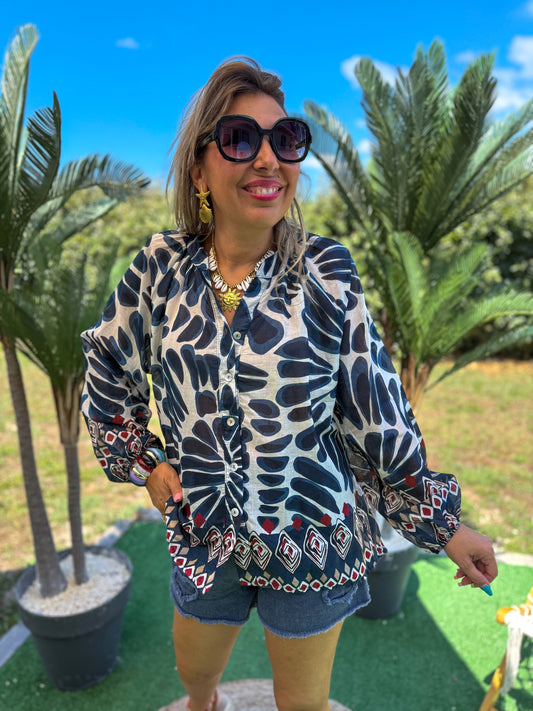 Blouse NOVA bleu