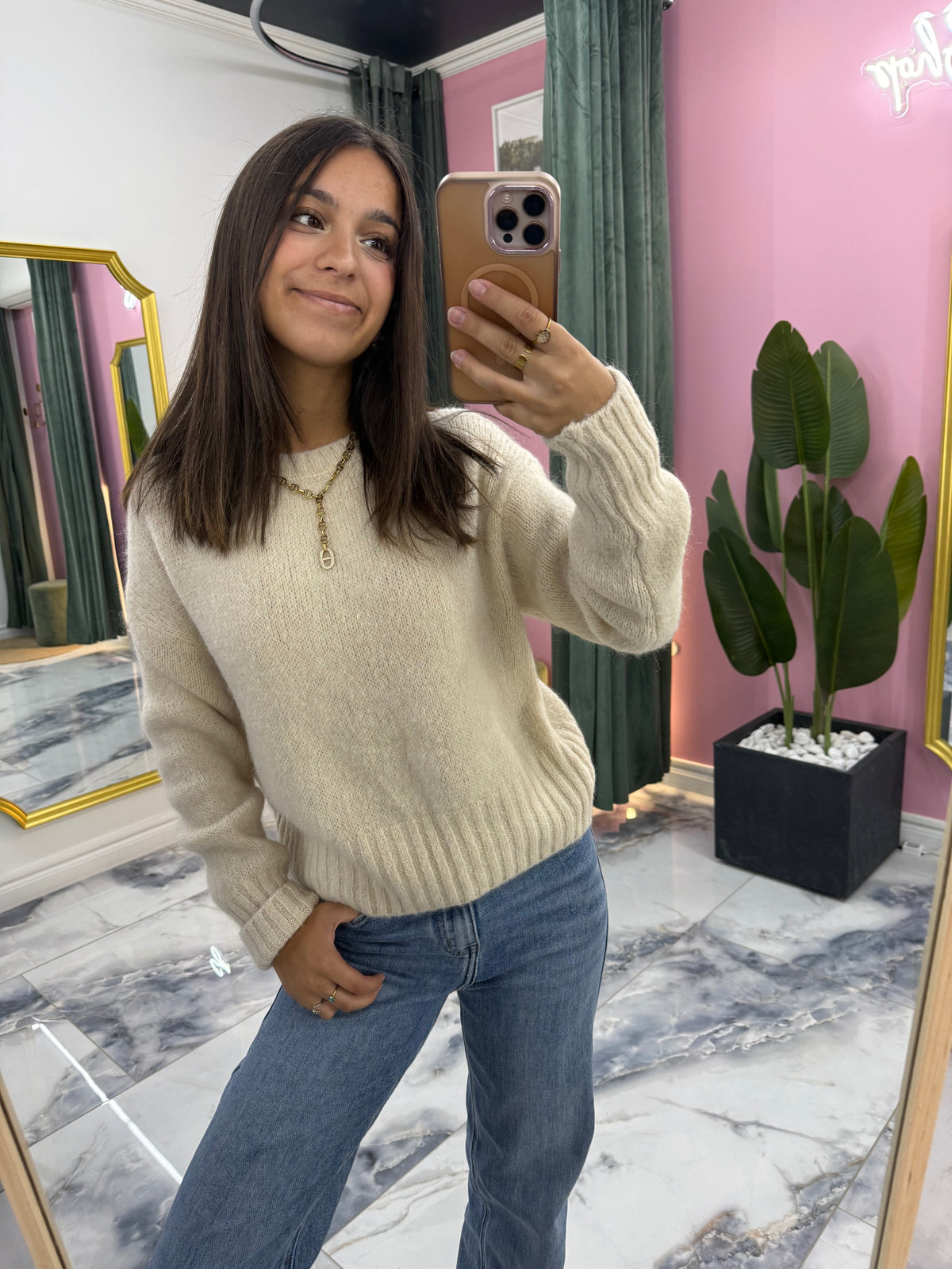 Pull GIANNI crème