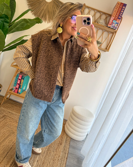 Gilet ALbA marron