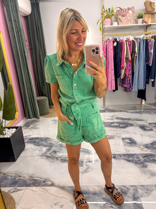 Combishort ZINA vert