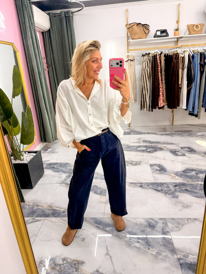 Pantalon ROMY Marine