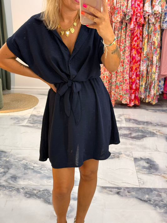 Robe MANUELLA bleu marine