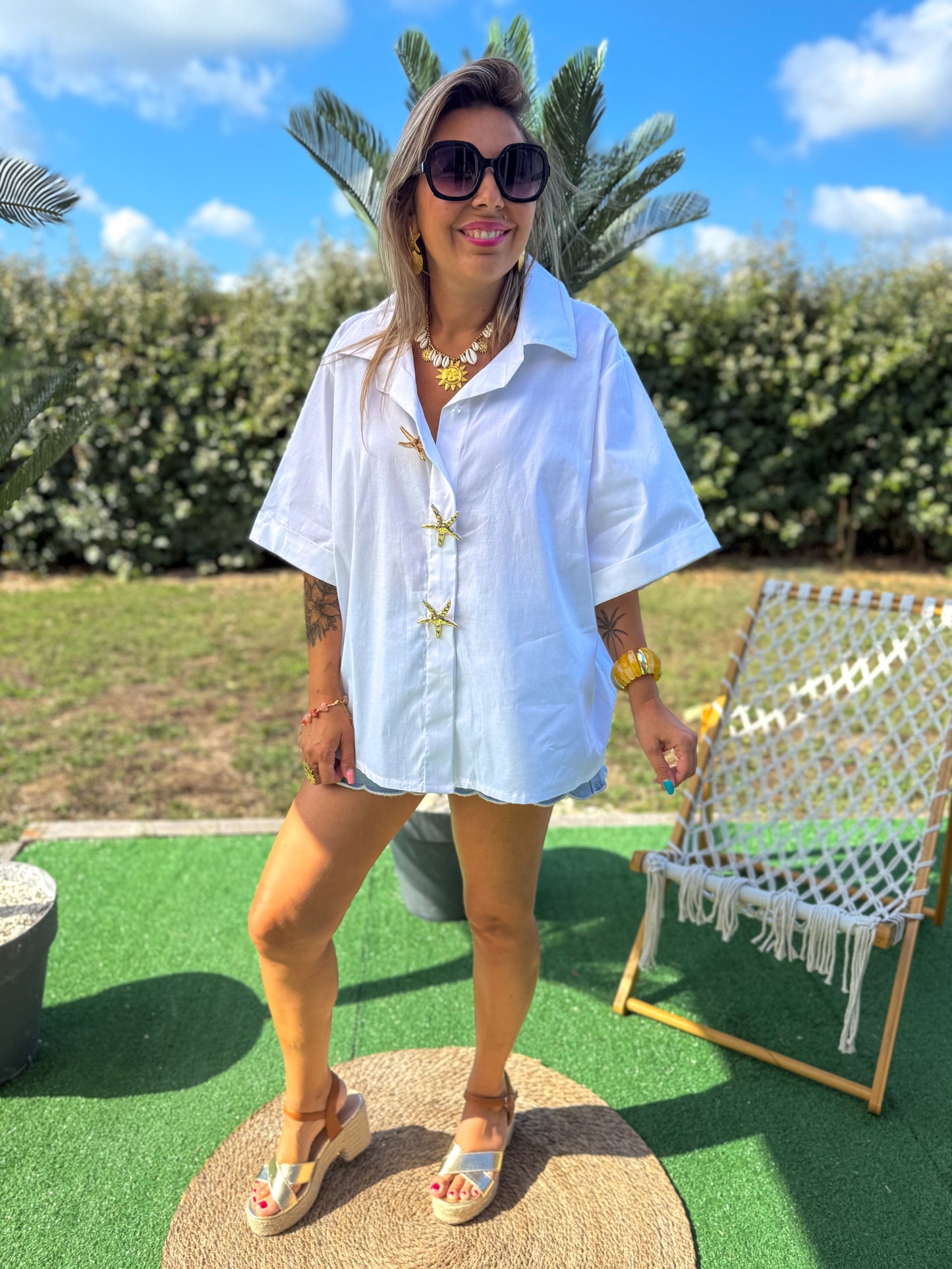 Chemise YLIADES blanche