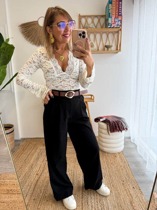 Pantalon CAMILLE Noir