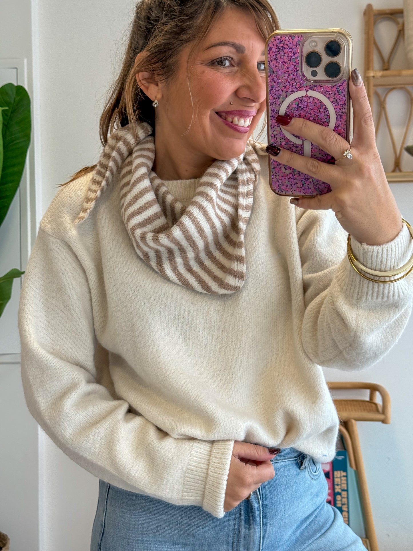 Pull ESSENTIEL beige