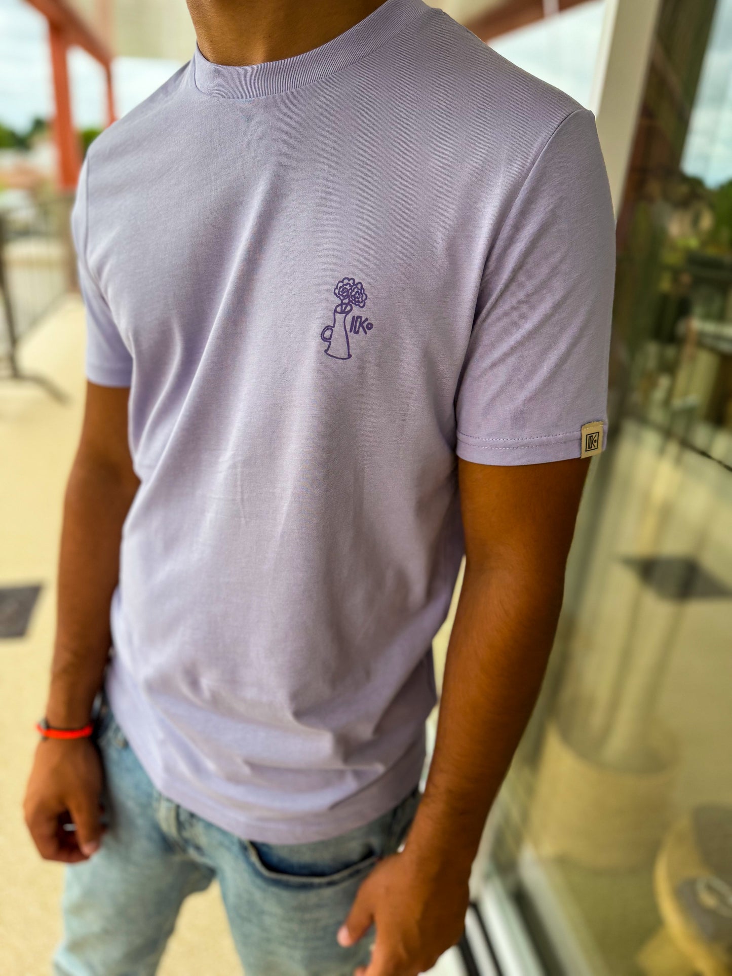T-shirt KANPOAN JATEA Lila -KATXI KLOTHING