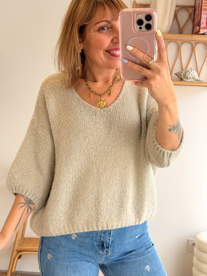 Pull DOUCEUR Beige