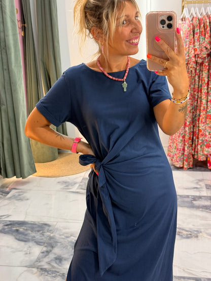 Robe MILANO bleu marine
