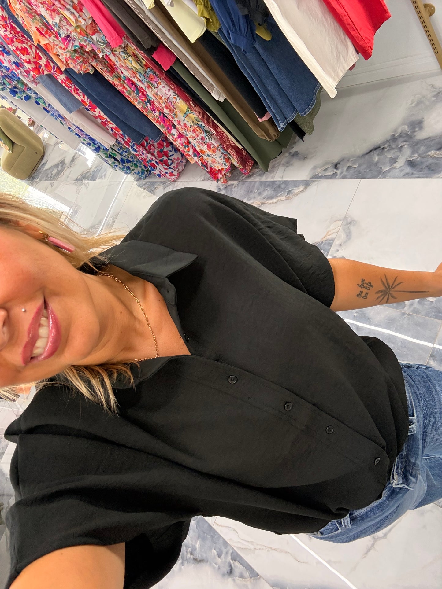 Chemise CALY noir