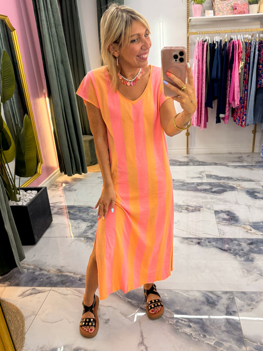 Robe THAIS Rose clair