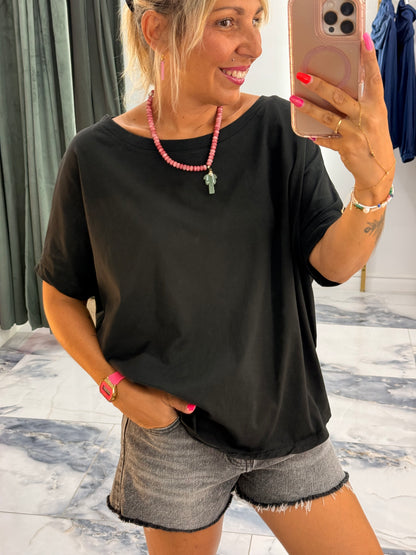 T-shirt NINON noir