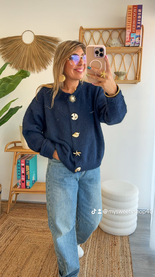 Cardigan COQUILLAGES