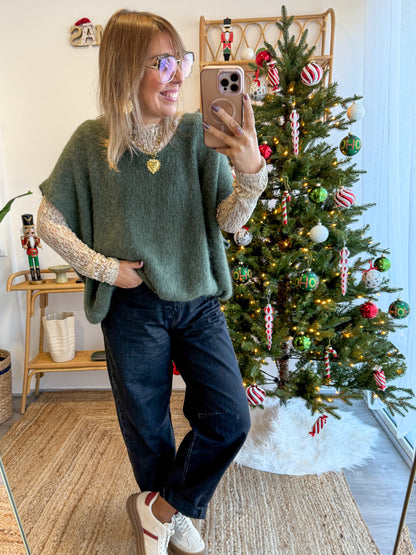 Pull Alpaga NEO Kaki