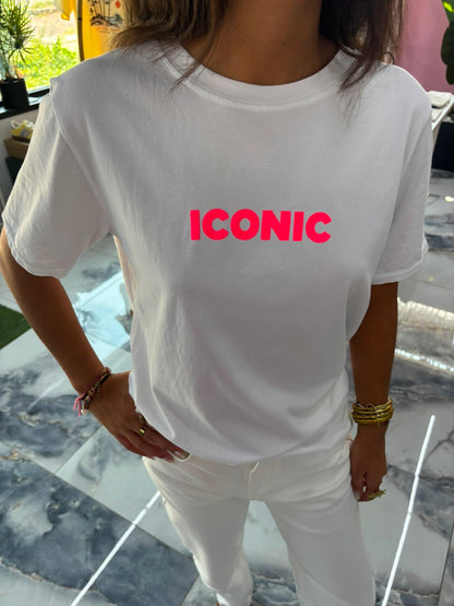 T-shirt ICONIC Blanc 2