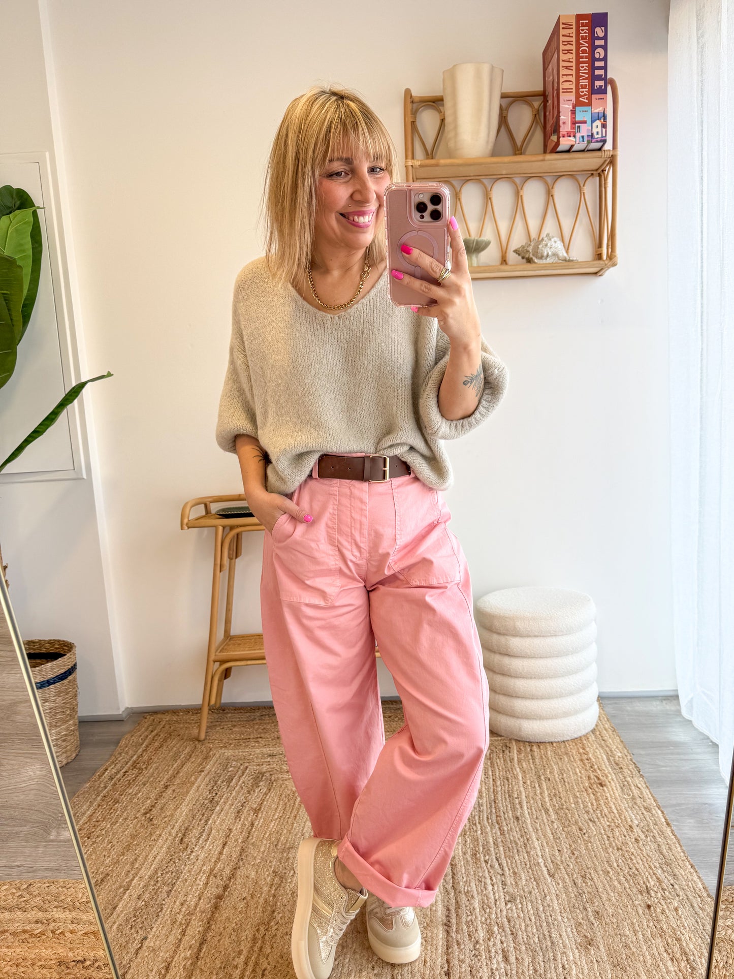 Pantalon ROMA rose