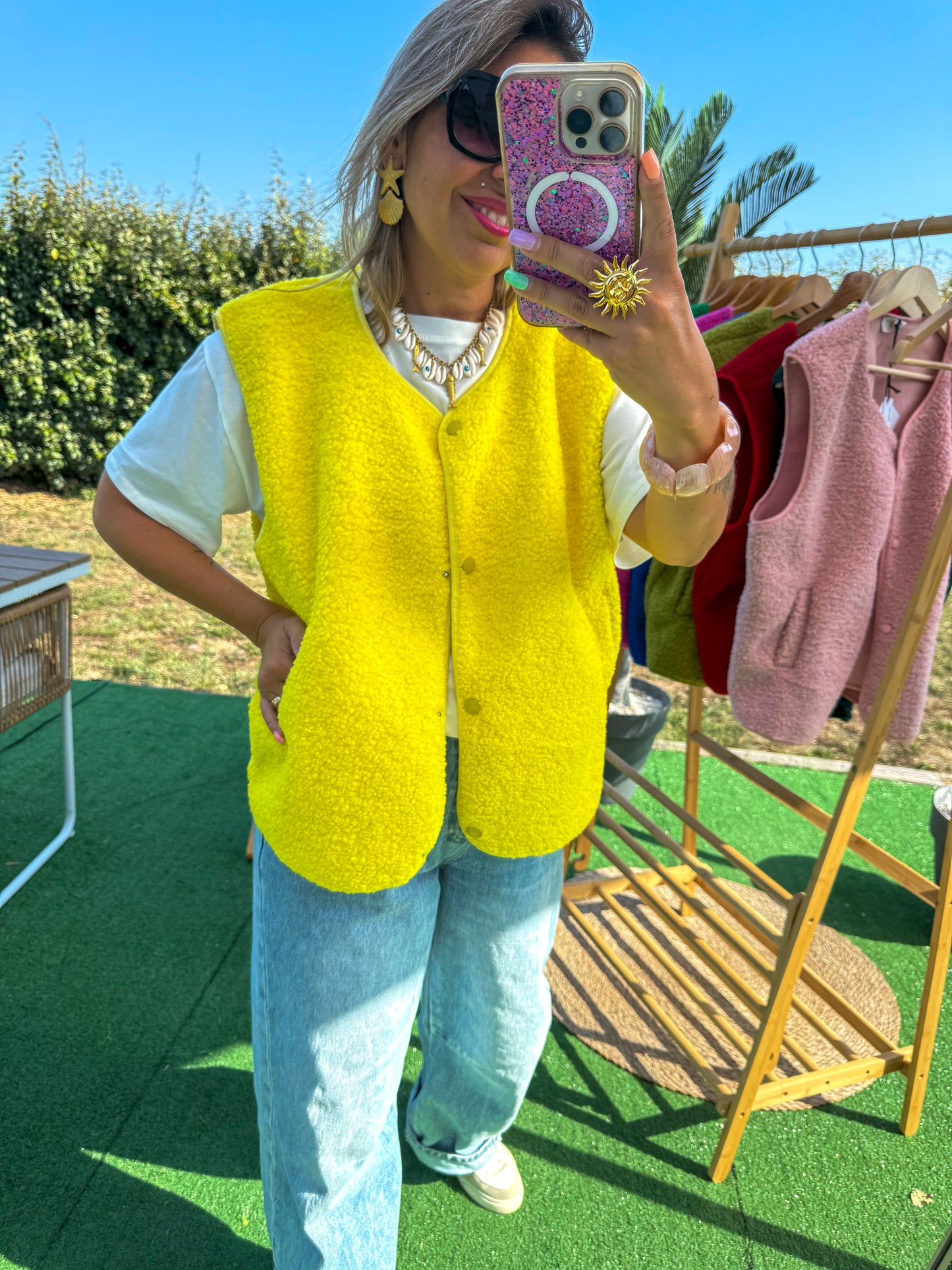 Veste Sissi jaune