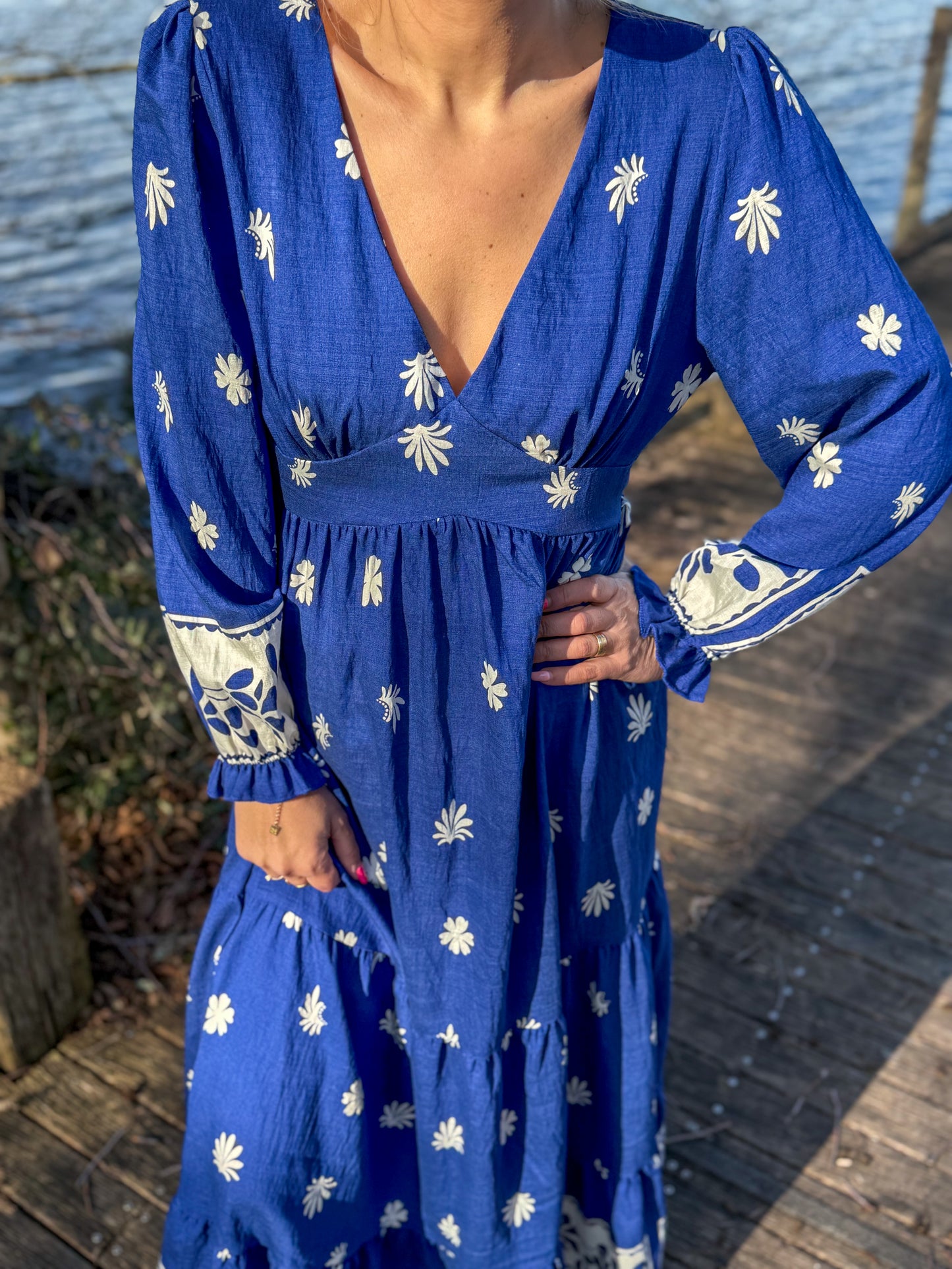 Robe ESMERALDA bleu