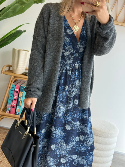 Gilet LIORA Gris Anthracite