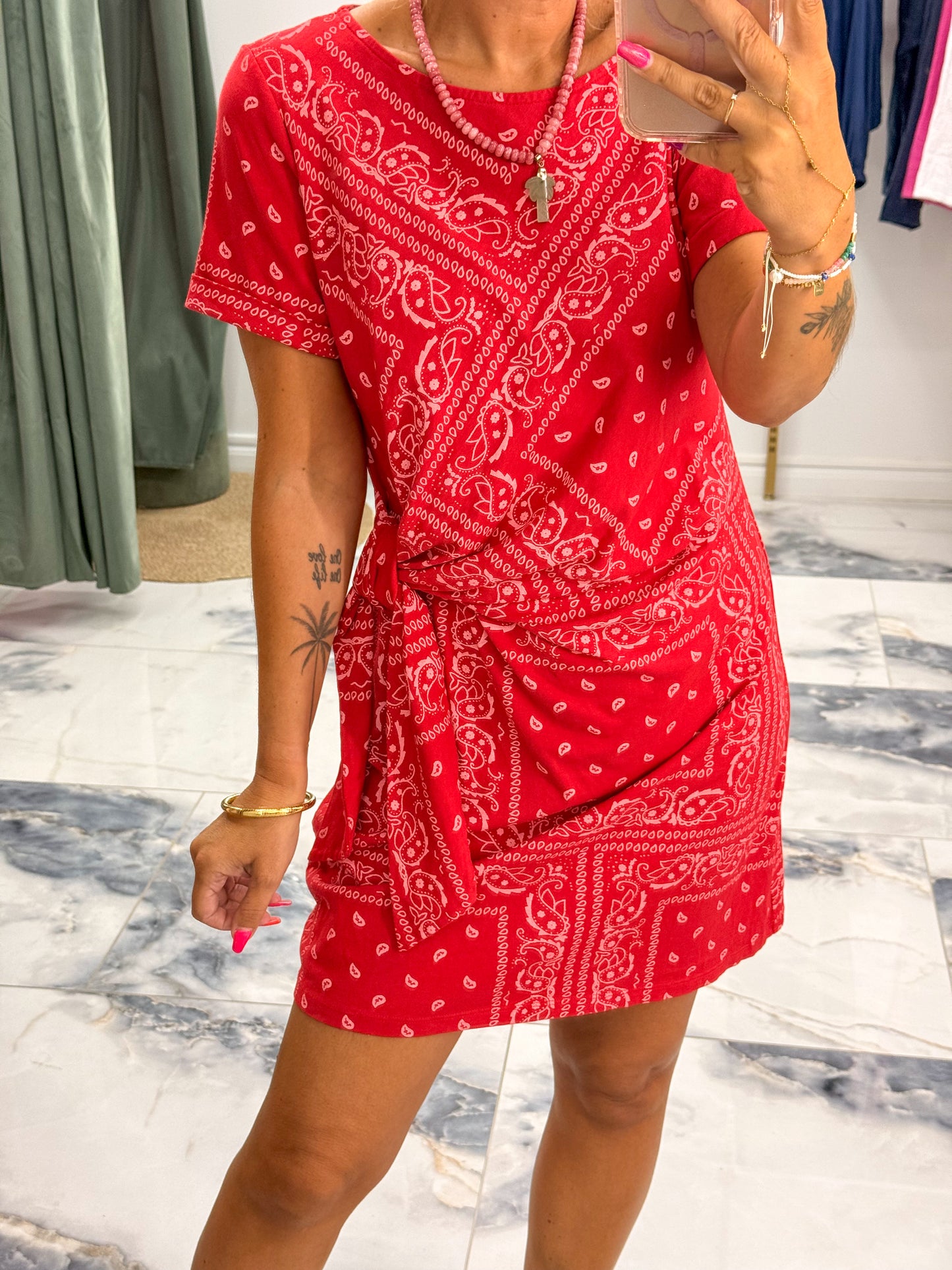 Robe KHALEA rouge