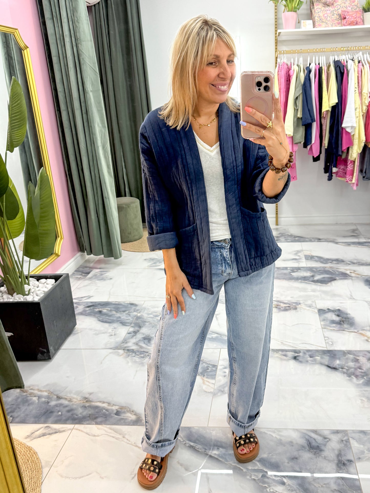 Veste BRISE Bleu marine