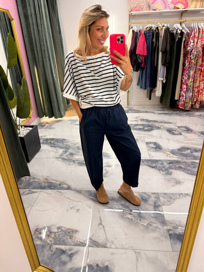 Pantalon GIGI bleu marine