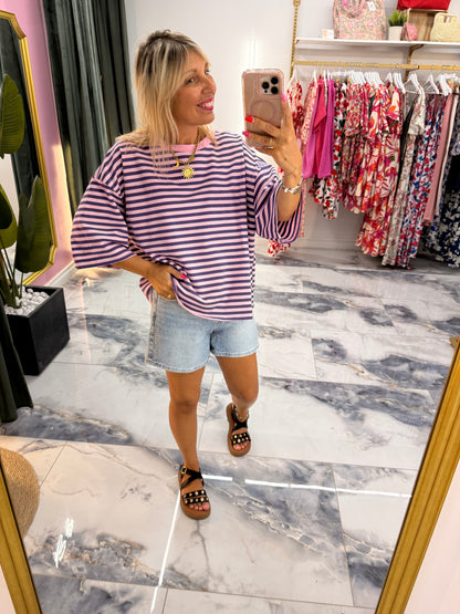 T-shirt SORBET violet