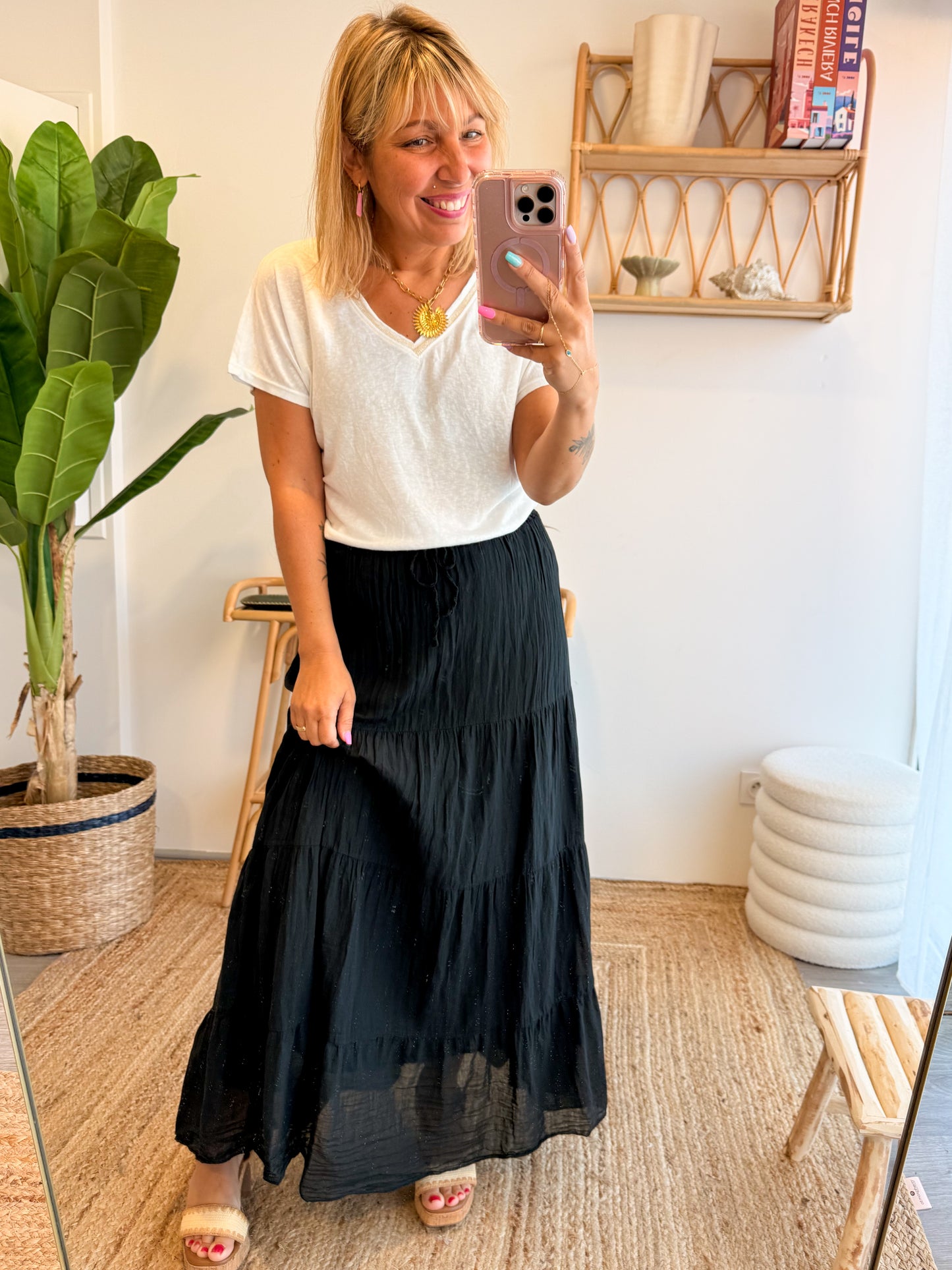Jupe LEONIE noir
