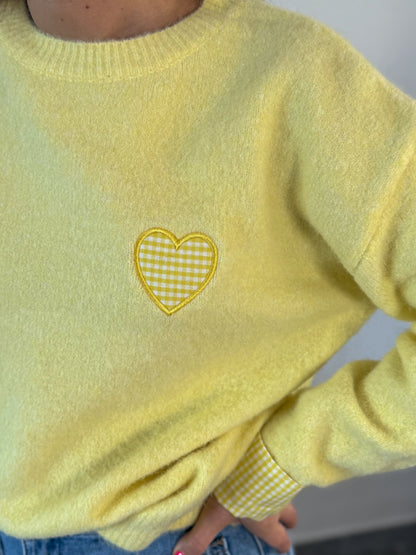 Pull VALENTINE jaune