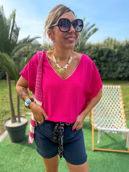 Top YAËL Fushia