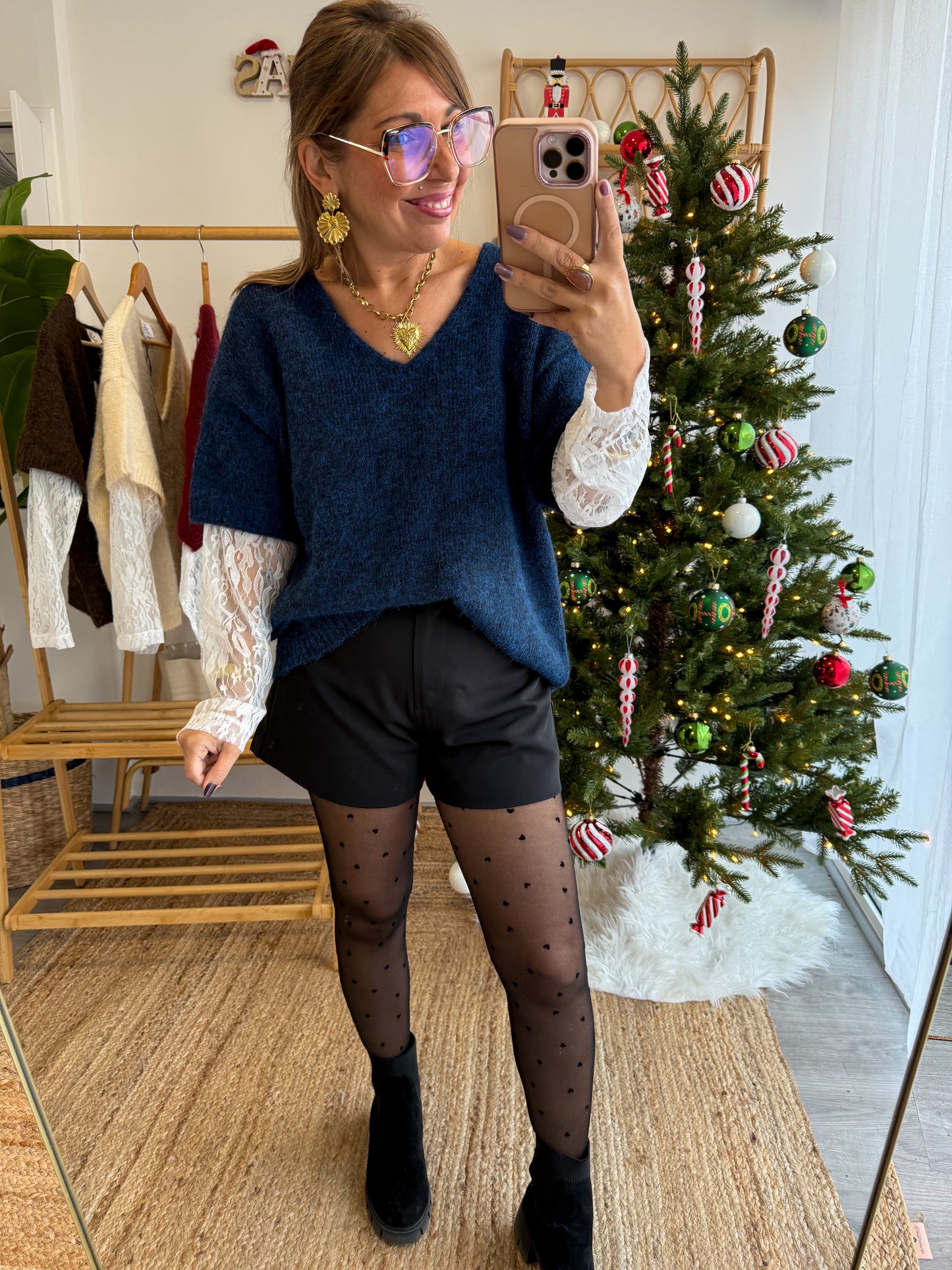 Pull BROOKLYN bleu marine